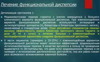 Как лечить диспепсию