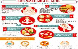 Как избавиться от болей при менструации