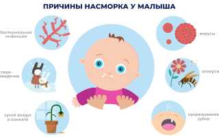 Лечение насморка у новорожденного