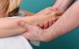 Эффект массажа после перелома руки