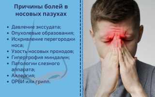 Причины неприятных ощущений в носовом проходе