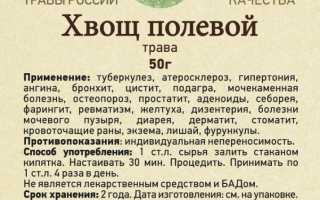Лечебные свойства полевого хвоща