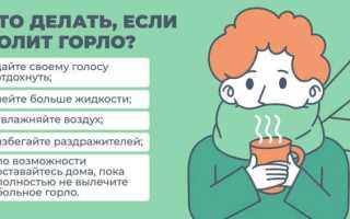 Как лечить боль в горле
